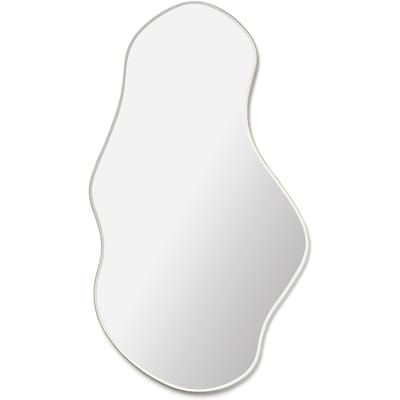 Ferm Living Pond Spiegel - groot - messing
