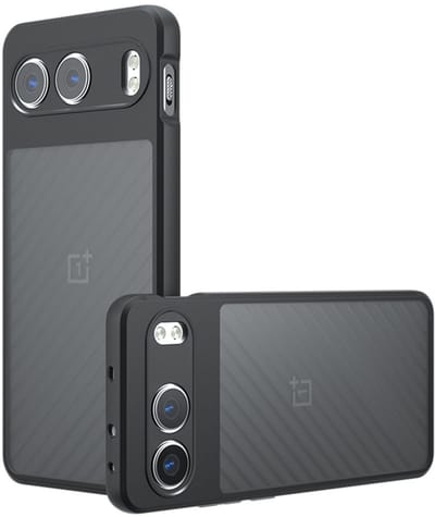 Coverup Hoesje - Geschikt voor OnePlus Nord 4 Hoesje - Coverup Mat Transparante Back Cover met Camera Cover - Zwart