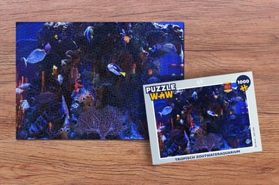 Puzzel Tropisch zoutwateraquarium - Legpuzzel - Puzzel 1000 stukjes volwassenen