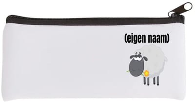 Akyol - schaap met eigen naam Etui - Schaap - boeren/schapen liefhebbers - iemand die houdt van schapen - verjaardag - cadeau - kado - geschenk - 20 bij 9 cm