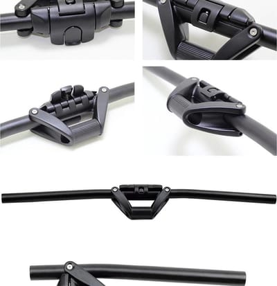 Opvouwbaar stuur | Aluminium profiel | 25,4 - 31,8 mm