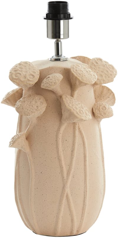 Tafellamp - beige - Lavci - keramiek - losse armatuur - E27 - 7513643 - Light & Living