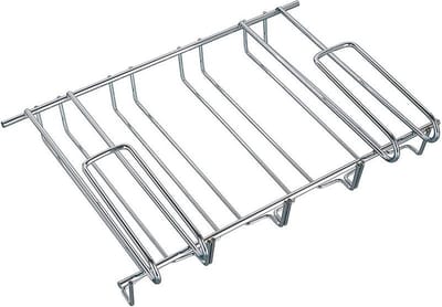 Wijnrek voor 12 glazen - 34x25x9cm -  Zilverkleurig metaal - 12 wijnglazen