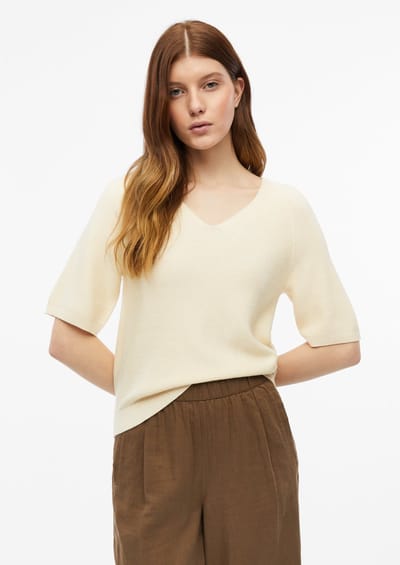 s.Oliver  Pullover Offwhite Taglia: 34 | Maglioni a maglia Outlet | Donna | Bianco