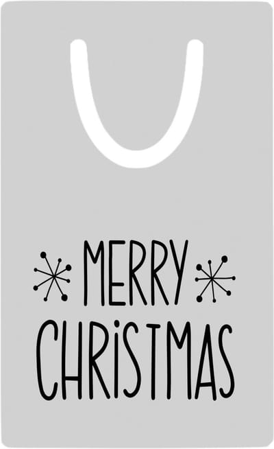 Hacebo® - Kerst merry christmas metalen boekenlegger- Kerstmis - Kerst beker - winter - kerst - christmas - kerst cadeau Bladwijzer boekenleggers - 7.6 cm x 5cm