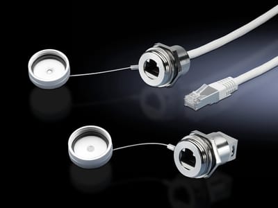Rittal SZ 2482.700 Interface verlenging RJ45 Messing (l x b x h) 0.5 m x 110 cm x 30 cm 1 stuk(s) Piece