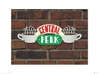 Pyramid Poster - Friends Central Perk Sign - 60 X 80 Cm - Multicolor