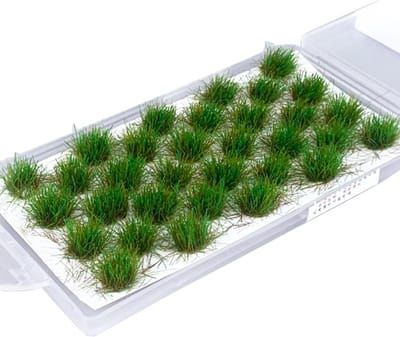 Modelbouw Gras voor Diorama's en Spoorwegmodellen - Statig Gras, Turf en Miniatuurdecoratie voor Lente, Zomer, Herfst en Winter