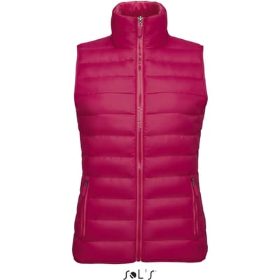 SOL'S Women´s Lightweight Bodywarmer Wave L01437 - Dark Pink - M