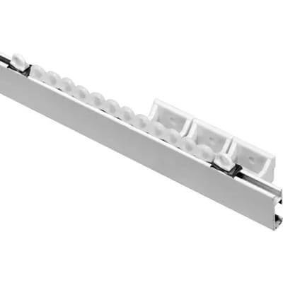 Sencys Gordijnrail Flat Avr6 Wit 150cm