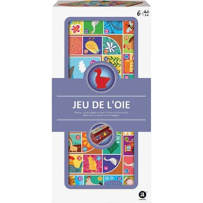 Bordspel houten opvouwbaar ganzenbordspel Merchant Ambassador