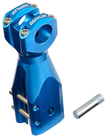 Potence de guidon Doppler pour Scooter Peugeot 50 TKR 2000 à 2005 Neuf