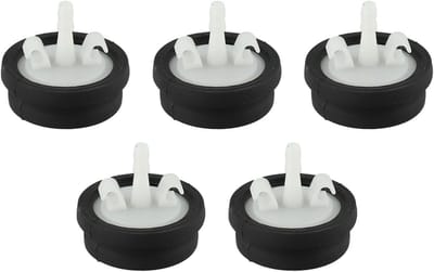 Sneeuwblazer Primer-Bulb - Brandstofpompje - Sneeuwruimen - Vervangt origineel onderdeel - 5 stuks - Zwart