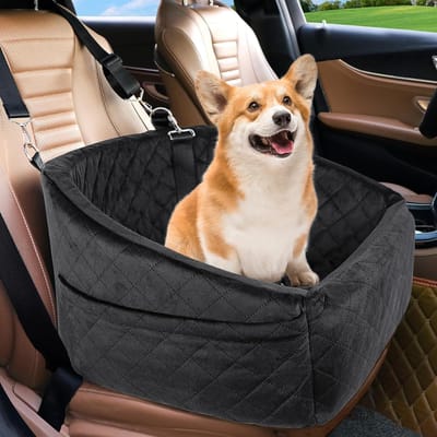 Huisdier Auto Automat Hond Uitstapje Zitmat Kleine en Middelgrote Hondenkennel 52.1 * 52.1 * 39.9cm
