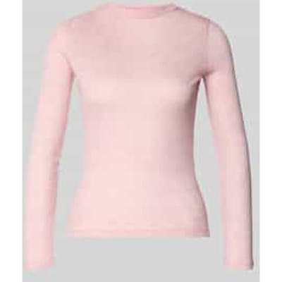 slim fit longsleeve van lyocell-wolmix model 'Sefemina'