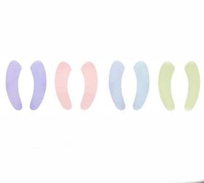 Toiletbril Hoes - 4 Paar - Thuisgebruik - Wc Bril Cover - Toiletbril Cover - Universele Toiletbril Hoes - Zachte Toiletzitting - Toiletbrilstickers Zelfklevend Voor Thuis - Blauw, roze, paars, groen - 38*8cm