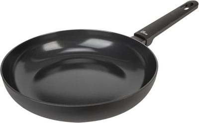 Cosy&Trendy Full Black Wok - Ø28cm - PFAS-vrij – Inductie Wokpan - Vaatwasserbestendig – Snelle opwarming – Koudgrepen - Zonder deksel – Zwart non-stick