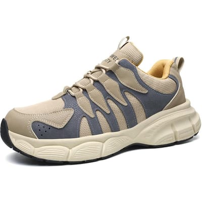 Mode Veiligheidsschoenen Heren Puncture-Proof Werksneakers Dames Luchtkussen Beschermschoenen Ademend Antislip Werkschoenen Veiligheid 41