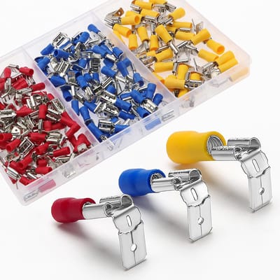 Krimptang set - Elektrische connectoren - Bedrading verbinden - Veelzijdig assortiment - 140 stuks