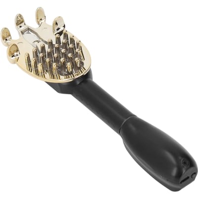 Gratte-dos électrique extensible de 45 cm, outil de massage efficace pour soulager les démangeaisons du dos et du corps noir