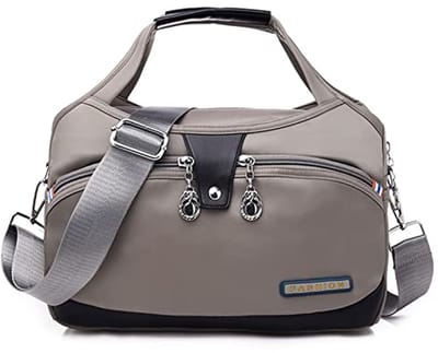 Waterdichte Schoudertas voor Dames - Luiertas met Brede Bandjes - Middelgrote Crossbody Tas