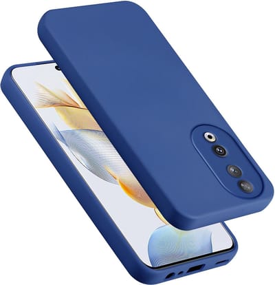 Cadorabo Hoesje geschikt voor Honor 90 in LIQUID BLAUW - Beschermhoes gemaakt van flexibel TPU silicone Case Cover