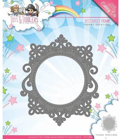 Mal - Yvonne Creations - Tots en Toddlers - Rechthoek Omlijsting