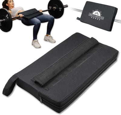 Extra Dikke Beschermende Kussen voor Barbell & Dumbbell Heupstoten en Glute Brug Oefeningen