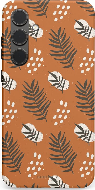 Casetastic Hoesje Geschikt voor Samsung S24 Plus - Stijlvolle Beschermende Duo-layer Case - Rustiek ritme