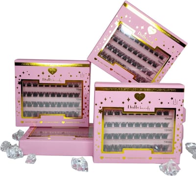 Wimper Clusters - Zelfklevende Wimpers Herbruikbaar - Wimper Clusters - Wimper Tweezer - Herbruikbare Wimpers - Dollsbeauty