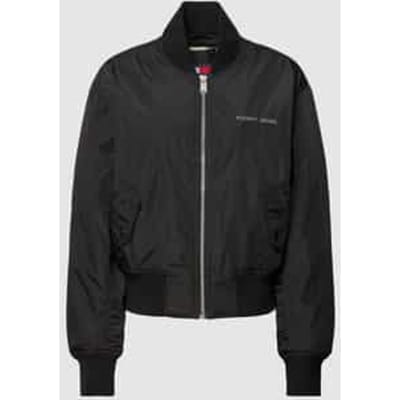 Bomberjack met labelstitching