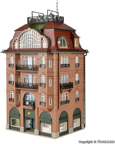 Modelspoor Café Gebouw Schaal 1:87 H0 - Bouwpakket