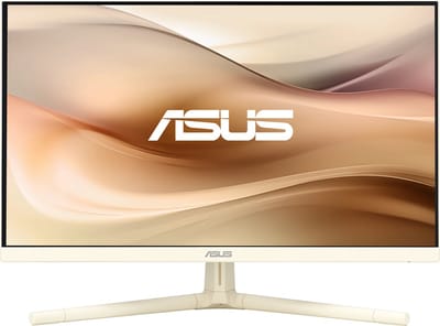 ASUS VU249CFE-M - LED-monitor - 24" (23.8" zichtbaar) - 1920 x 1080 Full HD (1080p) @ 100 Hz - IPS - 250 cdm² - 1300:1 - 1 ms - HDMI, USB-C - goud
