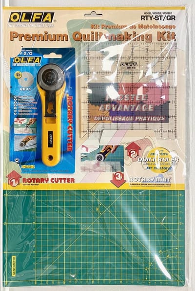 OLFA Premium Quiltmaking Kit Groen - RTY-ST/QR-RC
