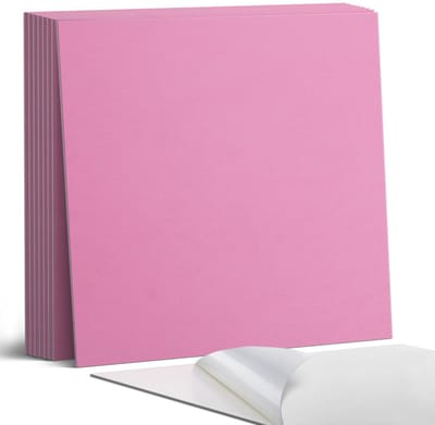 Coloray Plaktegels - Roze Portugese Tegels - 30 cm x 30 cm - Roze Plaktegels - 9 stuks - Vierkant PVC Tegels - Plaktegels Keuken - Zelfklevende Vloertegels - Vinyl Tegels Zelfklevend - Zelfklevende Tegels