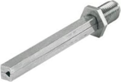 HOPPE Krukstift  8x  80 mm  M12  f/dw  deurdikte 52 - 57 mm
