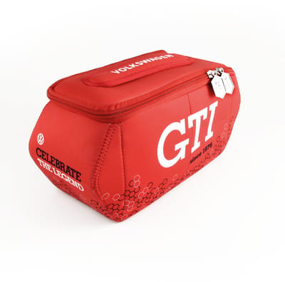 BRISA VW Collection - Volkswagen neopreen universele make-up-cosmetica-cultuur-reistas-pharmacy-tas-cilcil-case-bag Golf GTI (zeshoek/groot)