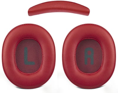 Dailygoods - SOULWIT Vervangingsset voor JBL Tune 700BT/710BT/720BT/750BTNC/760NC/770NC hoofdtelefoons, oorkussens earpads cushion van proteïneleer + hoofdband headband