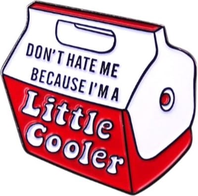 Pin Broche - enamel pin - kledingspeld - Cooler