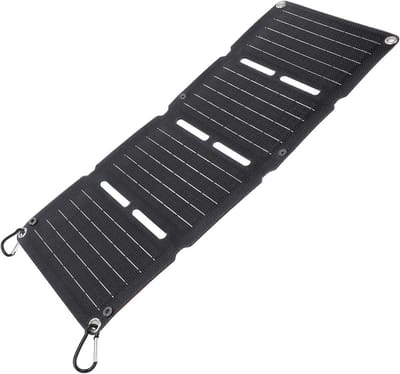Opvouwbaar Zonnepaneel - Draagbare Energie - Kamperen en Reizen - Snelladen QC Technologie - 40 Watt - Zwart