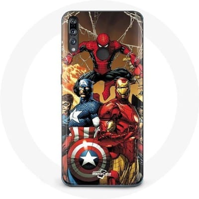 Hoesje voor Huawei p30 lite Avengers invaders Oude soldaten