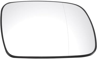Dailygoods - Auto Buitenspiegel Rechterkant - Vervangingsglas - Wit - Asferisch - Geschikt voor Peugeot 307 - Niet-Verwarmd