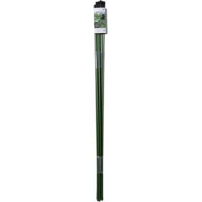 Nature Plantenstokkenset Metalen Stokken H210cm X Ø16mm 12 Stuks