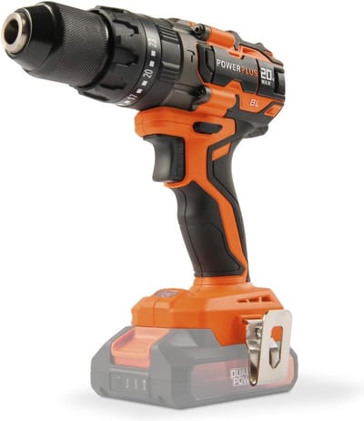 Dual Power Accuboormachine POWDP15220 - 20V - met klop functie - Excl. accu en lader