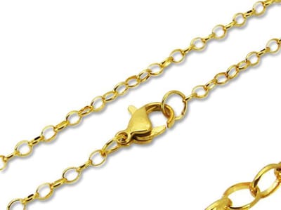 Amanto Ketting Eli G - 316L Staal - Anker - 2mm - 45cm