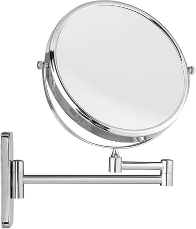 Make-upspiegel 10-voudige vergroting - Wandmontage voor moderne badkamers