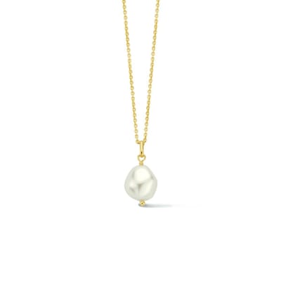 collier synth. parel 40 cm