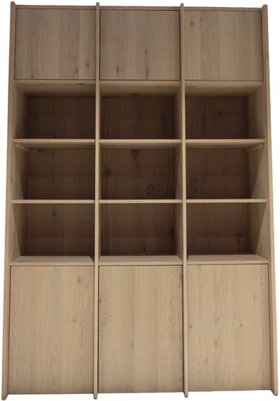 DÉJA Living Wandkast Soria - Naturel Eiken - 135x40x200cm