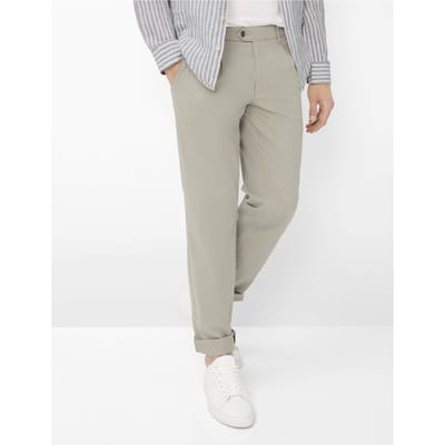 Eurex Heren Broek  Style LUIS KHAKI Groen Khaki, groen - khaki, maat 28U