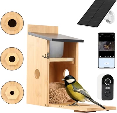 CRLYN® Vogelhuisje Met Camera - Voederhuisje - Nestkast